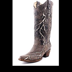 Corral Brown Lightning Cowgirl Boots